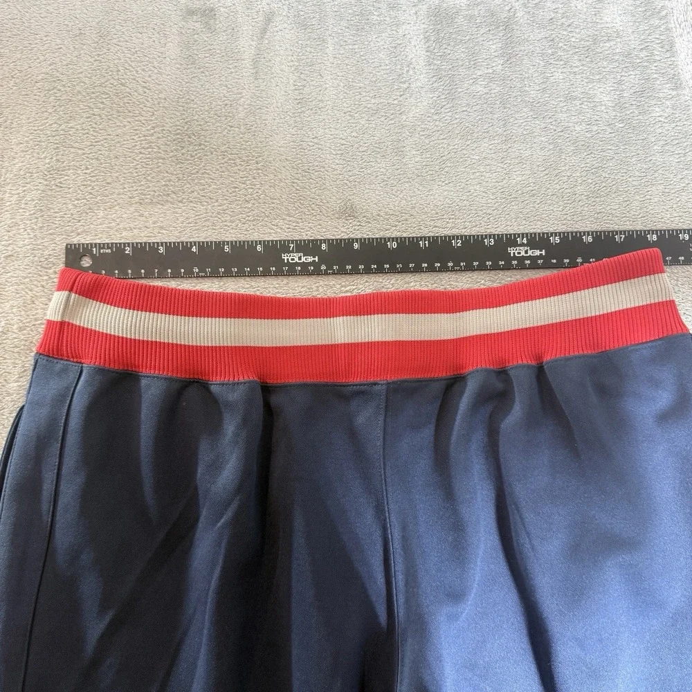 NIKE Team New Jersey Nets Y2K Vintage NBA Warm Up Pants XXL Snap Button Ankle